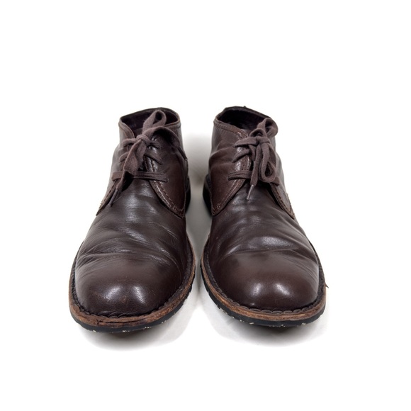 John Varvatos Men’s Star Usa Hipster Chukka Boot Brown Leather F505K4B Sz 10.5 M main image 10